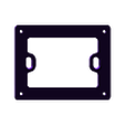 pyp-pcb-mount.stl Бесплатный STL файл PyPortal Wall Mount・Шаблон для 3D-печати для загрузки
