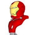 f3ccdd27d2000e3f9255a7e3e2c48800_display_large.jpg Free STL file IRON MAN BUST_by max7th・Design to download and 3D print, kimjh