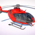 ss1.jpg 3d model of Airbus Helicopter H135 with cockpit and interior