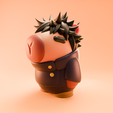 capybara_megumi.png Collection 4 figurines Capibaras Jujutsu Kaisen / Megumi, Gojo, Geto et Sukuna / Anime / Cosplay