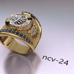 NCV-24.jpg Файл 3D Scorpion ring・Идея 3D-печати для скачивания, hobachnam