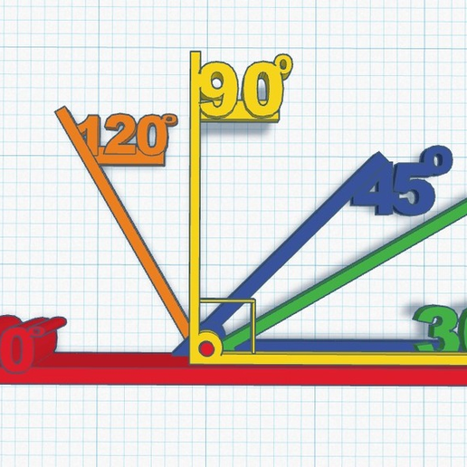 Free STL file Teach Angles by Making a Modular Protractor! 📐 ・3D ...