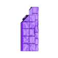 Pyramid_Medium_DoubleStepped-A-Right-B01.stl Pyramid Modular Levels - (Medium) Square - A02 (Stairs)