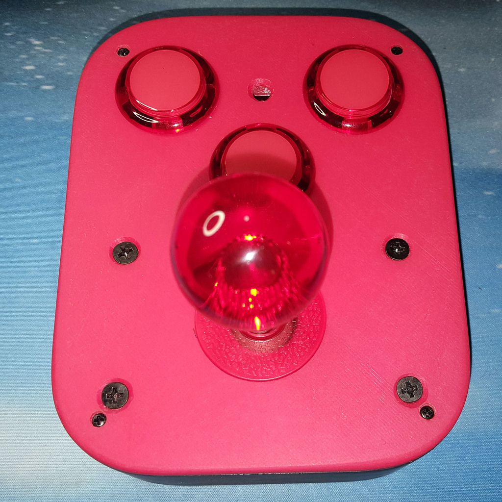 Free 3D file Zhixalom's Arcade Joystick v2.0・3D print model to download ...