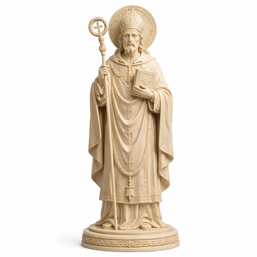 Saint Austromoine - Devotional Statue