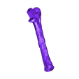 Ulna_Left.OBJ OBJ file Life size baby T-rex skeleton - Part 07/10・3D printer design to download