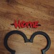 Snapchat-1406709897.jpg Disney Inspired Home Sign Mickey minnie Head Home Decor Cake Topper Personalized Wall Art