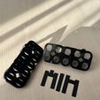 14f74208-e828-4d77-a85d-33c8d21b0eb2.jpg 5S2P 18650 Battery Holder,Spacer - NO SUPPORTS | BMS Mount & Nickel Slots
