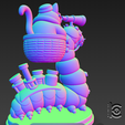 SNAG-0446.png Explorer Cat on Caterpillar - 3D Model for Printing