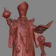 Priest.png Бесплатный STL файл Священник-очиститель Церкви черного камня.・Идея 3D-печати для скачивания
