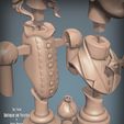 haunted-mansion-the-twins-3d-printable-busts-3d-model-obj-stl-30.jpg Haunted Mansion The Twins 3D Printable Busts