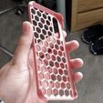 Close up 1.jpg Huawei P30 Phone Case - Honeycomb Effect