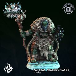 Zarthak-Shadowspeaker.jpg Fichier 3D Zarthak Shadowspeaker, sorcier orque・Plan pour imprimante 3D à télécharger