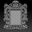 017.jpg Mirror frame 3d - CNC machine -  3D CNC