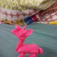 Flexi Print-in-Place llamacornio (llama unicornio)