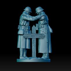 75463456.jpg Fichier STL soldats allemands français verdun・Objet pour imprimante 3D à télécharger
