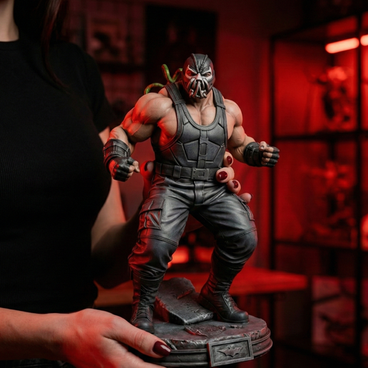 Masked Muscle Villain 3D Printable STL File | Chemically Enhanced Brute Miniature (Digital Download)