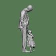 DOWNSIZE_manwithchild153b.jpg FATHER AND DAUGHTER FOR DIORAMA PEOPLE CHARACTER
