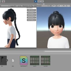 hair-3d-model-zepeto-with-bone-physics-3d-model-ac06960f38.jpg Fichier 3D gratuit Hair 3D Model Zepeto Item Unity Prefab FBX Free Download・Objet pour imprimante 3D à télécharger