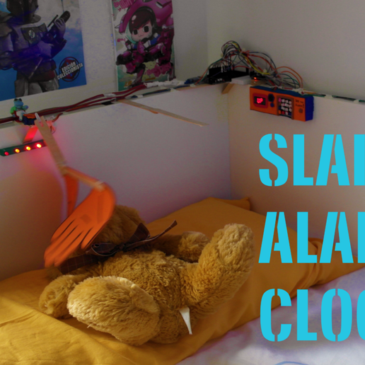 Download free STL file Slap Alarm Clock • 3D printing object ・ Cults