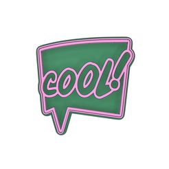 COOL.jpg EMPORTE-PIÈCE COOKIE CUTTERS Bulle BD COOL !
