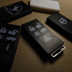 Tesla S Key Fob ~ 3D Model ~ Download #90657494