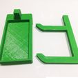 RolloFoto3.jpg Free STL file Toilet paper holder with mobile charging base for complicated moments・3D printing template to download