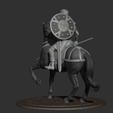 ZBrush Document2.png Fichier STL gratuit Cavalier・Modèle à télécharger et à imprimer en 3D