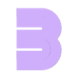 BM.stl Letters and Numbers SEGA Letters and Numbers | Logo