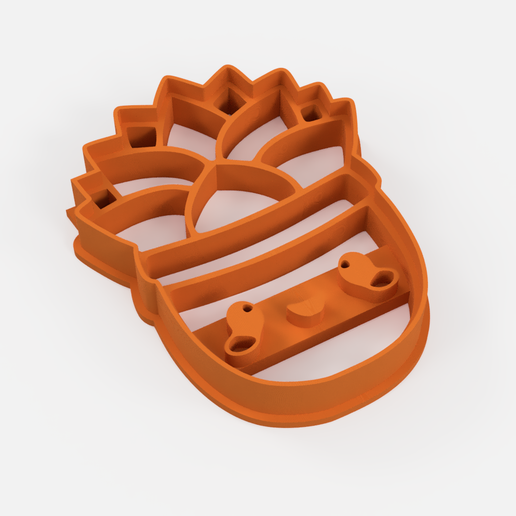 potted plant cookie cutter pot happy - potted plant cookie cutter pot - potted plant cookie cutter pot happy - 3D model önizlemesi