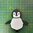 1682348105506675.jpg Pingüino con manos móviles llave colgador ( No necesita hardware)