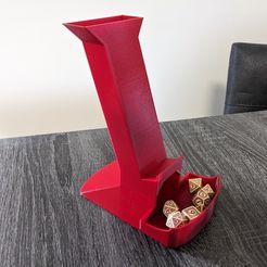 9cca3d94-e182-4a1a-be17-81681769e2fd.jpg Archivo 3D gratis Torre de dados paramétrica y soporte para tableta (personalizable)・Plan imprimible en 3D para descargar