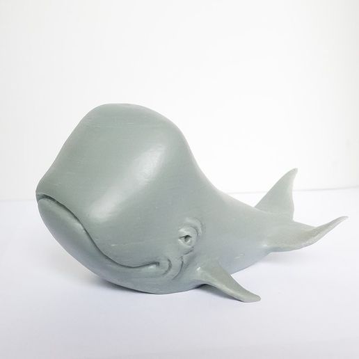 1.jpg Archivo STL Feliz ballena・Diseño imprimible en 3D para descargar, mooses