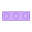 brick_1x3.stl LEGO compatible bricks in various sizes
