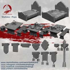 Vladistov-Props-Release.jpg Archivo 3D Atrezzo para el mercado de Vladistov・Design para impresora 3D para descargar