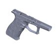 1.jpg Glock 43x Frame (Actual and Functional) - STL.