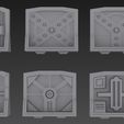 doors.jpg Modular space scenery for wargames - Escenario espacial modular para wargames