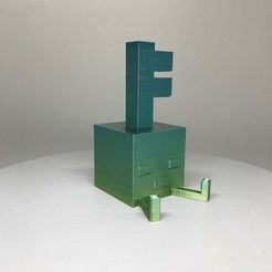 Sleeping_golem.jpg Free STL file Sleeping Key Golem from Minecraft Dungeons・Object to download and to 3D print