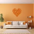 Mockup-3.webp Heart made of Hearts Wall Art