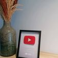 IMG_20230705_173217.jpg Play Button subscriber Award / plaque