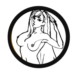 snapshot_p3d-58.png Fichier STL Art mural pour les filles・Objet pour imprimante 3D à télécharger