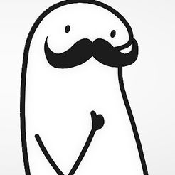 flork-papa.jpg STL-Datei Flork Daddy Schnauzbart・3D-druckbares Design zum Herunterladen