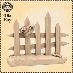 spooky-fence.jpg STL file Spooky Fence・3D printing design to download