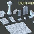 TILES-05-campaña.jpg RPG miniature dungeon stairs tiles