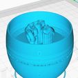 effeggsupports.jpg STL file "Eff You" Surprise Egg・3D printable model to download