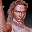 WonderWoman_0031_Layer 2.jpg Wonder Woman Gal Gadot 3d print bust