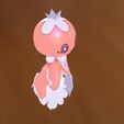 3.jpg POKÉMON Pokémon Female - Frillish - Shiny 3D MODEL RIGGED Female - Frillish - Shiny DINOSAUR Pokémon Pokémon