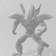 1.png Frieza (Second transformation) 3D Model