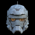 front-3.png Full Metal Helmet with attachments 3d print file