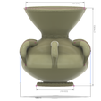 vase306-06 v1-d2.png historical vase cup vessel v306 for 3d-print or cnc